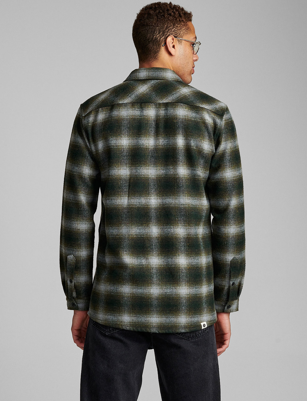 Anerkjendt - AKHANKY CHECK BRUSHED SHIRT - cypress - 3