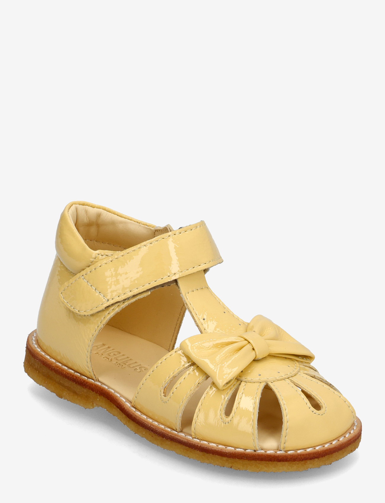 ANGULUS - Sandals - flat  - closed toe - födelsedagspresenter - 2706 mellow yellow - 0