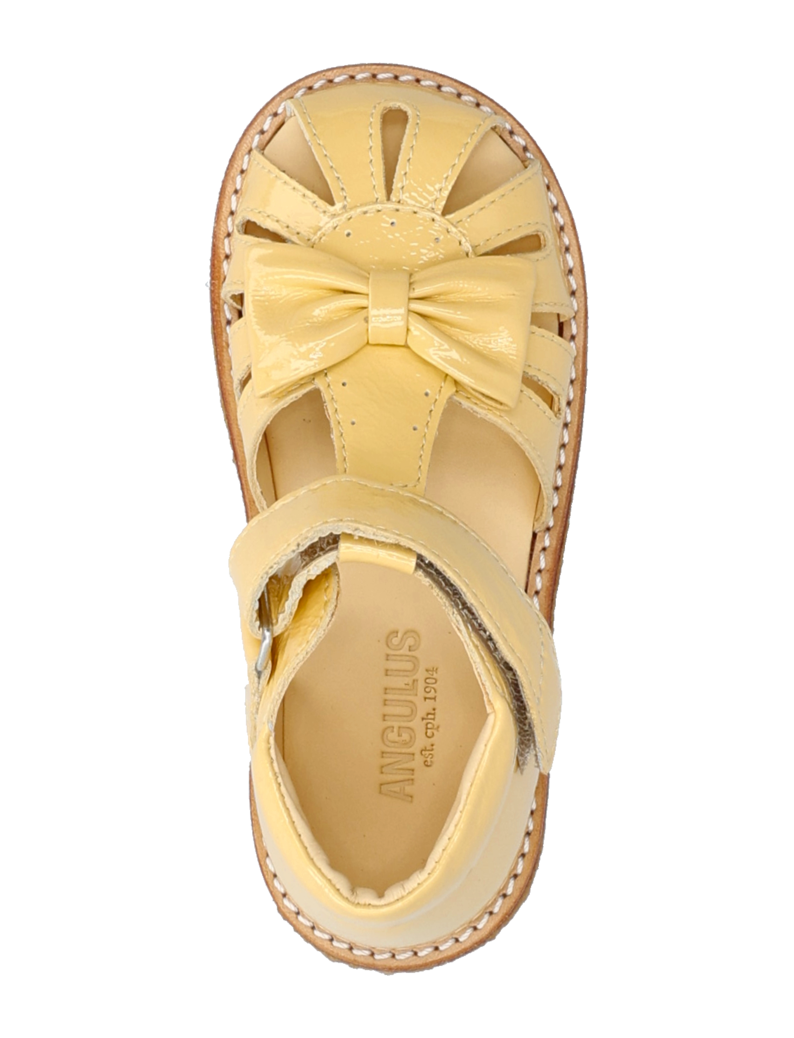 ANGULUS - Sandals - flat  - closed toe - 2706 mellow yellow - 3
