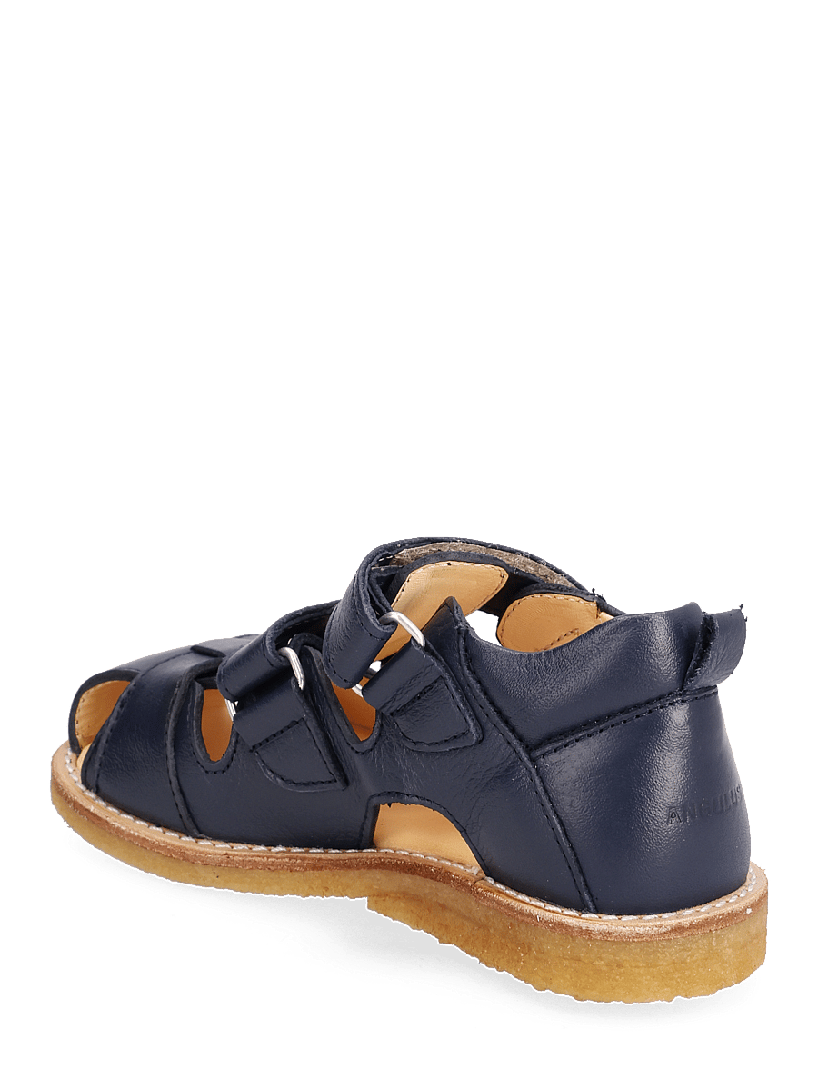 ANGULUS - Sandals - flat - closed toe - shoes - 2585 navy - 2