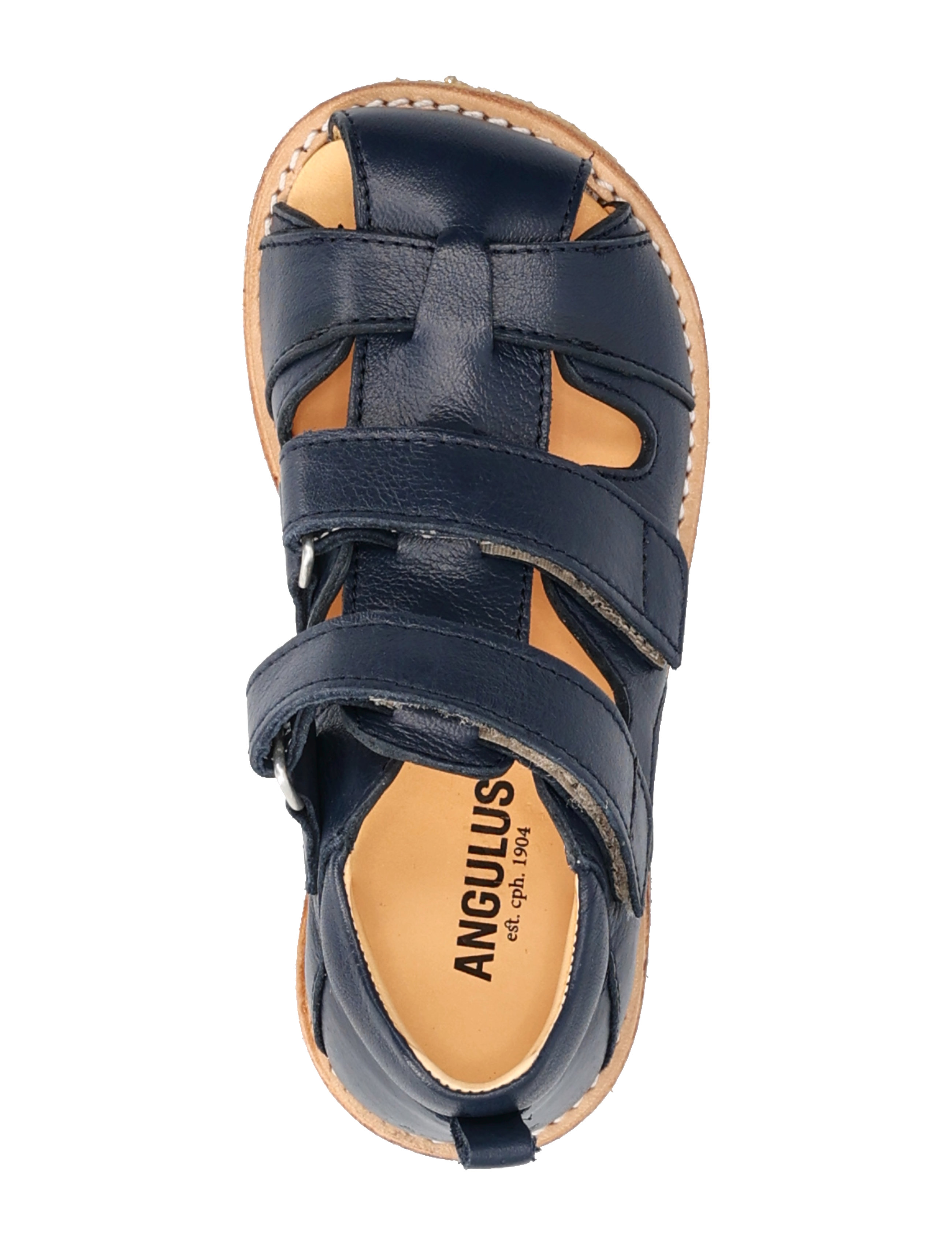 ANGULUS - Sandals - flat  - closed toe - sandalen - 2585 navy - 3