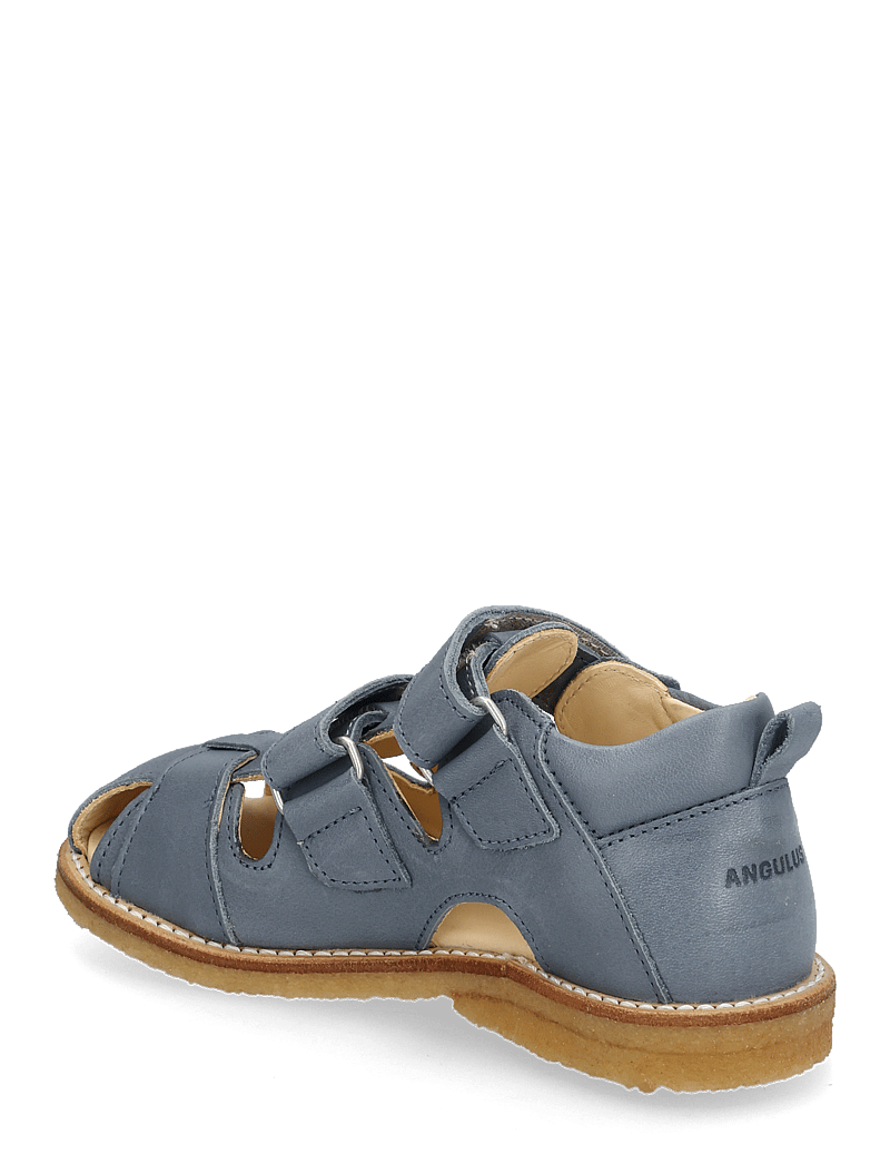ANGULUS - Sandals - flat - closed toe - kingad - 2715 blue fog - 2