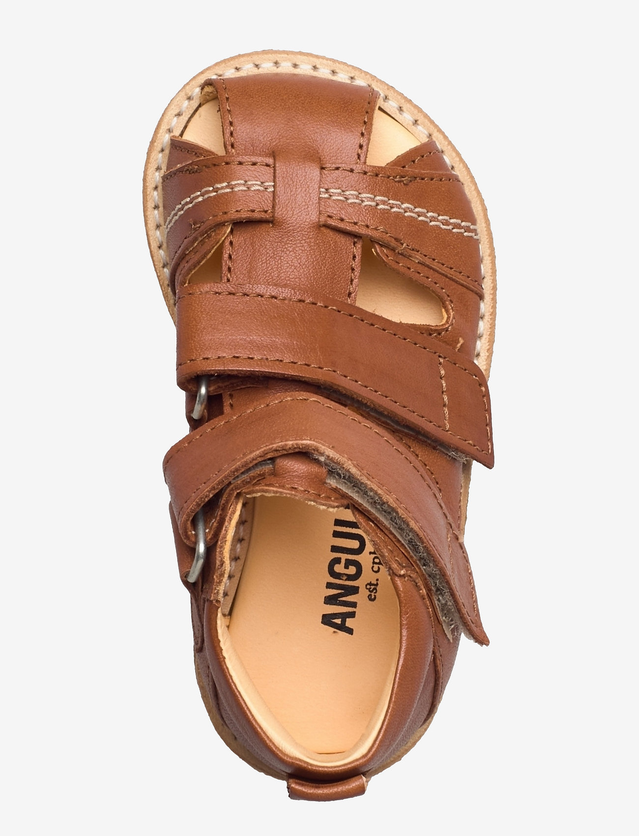ANGULUS - Sandals - flat  - closed toe - schuhe - 1545 cognac - 4
