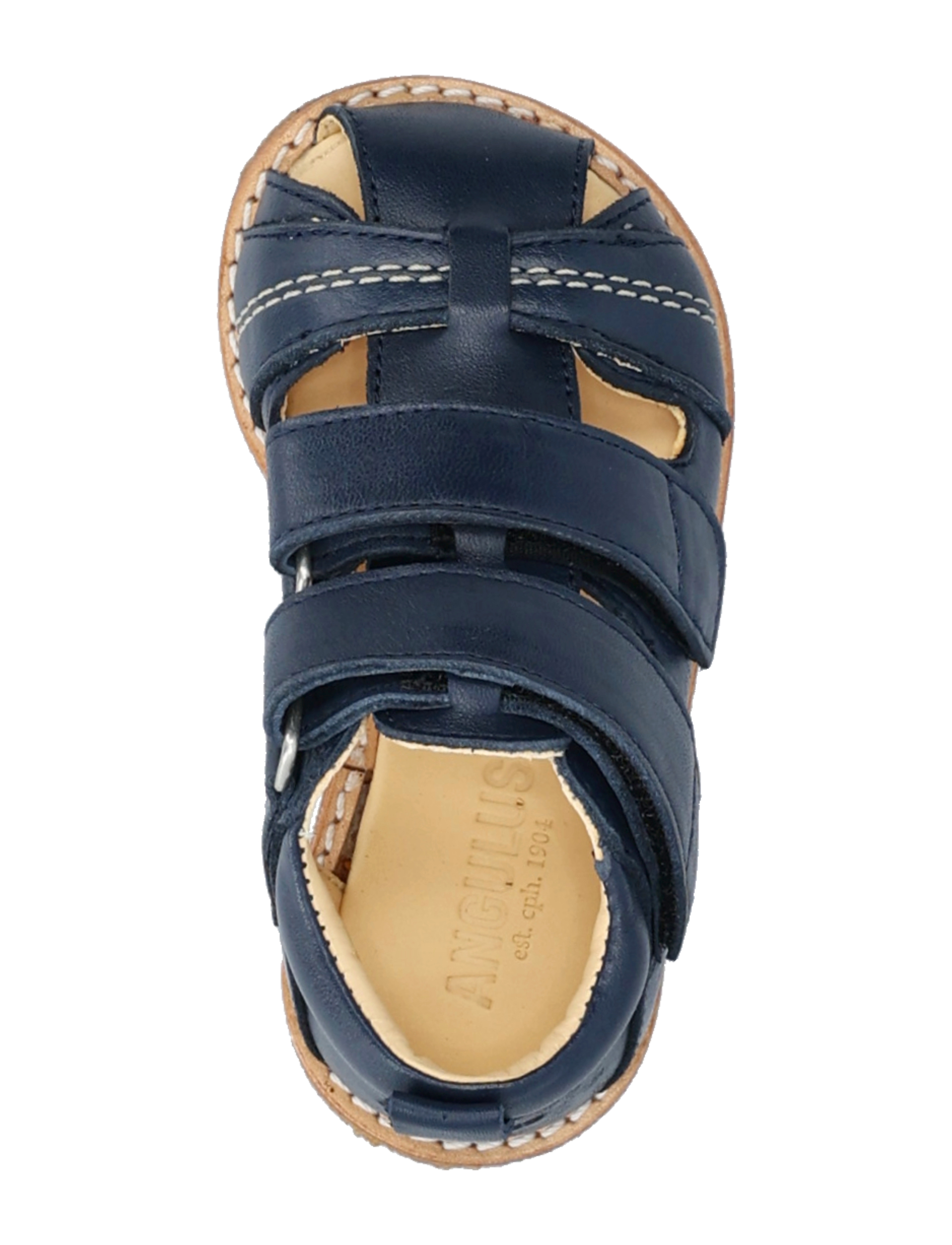 ANGULUS - Sandals - flat  - closed toe - kingad - 2585 navy - 3