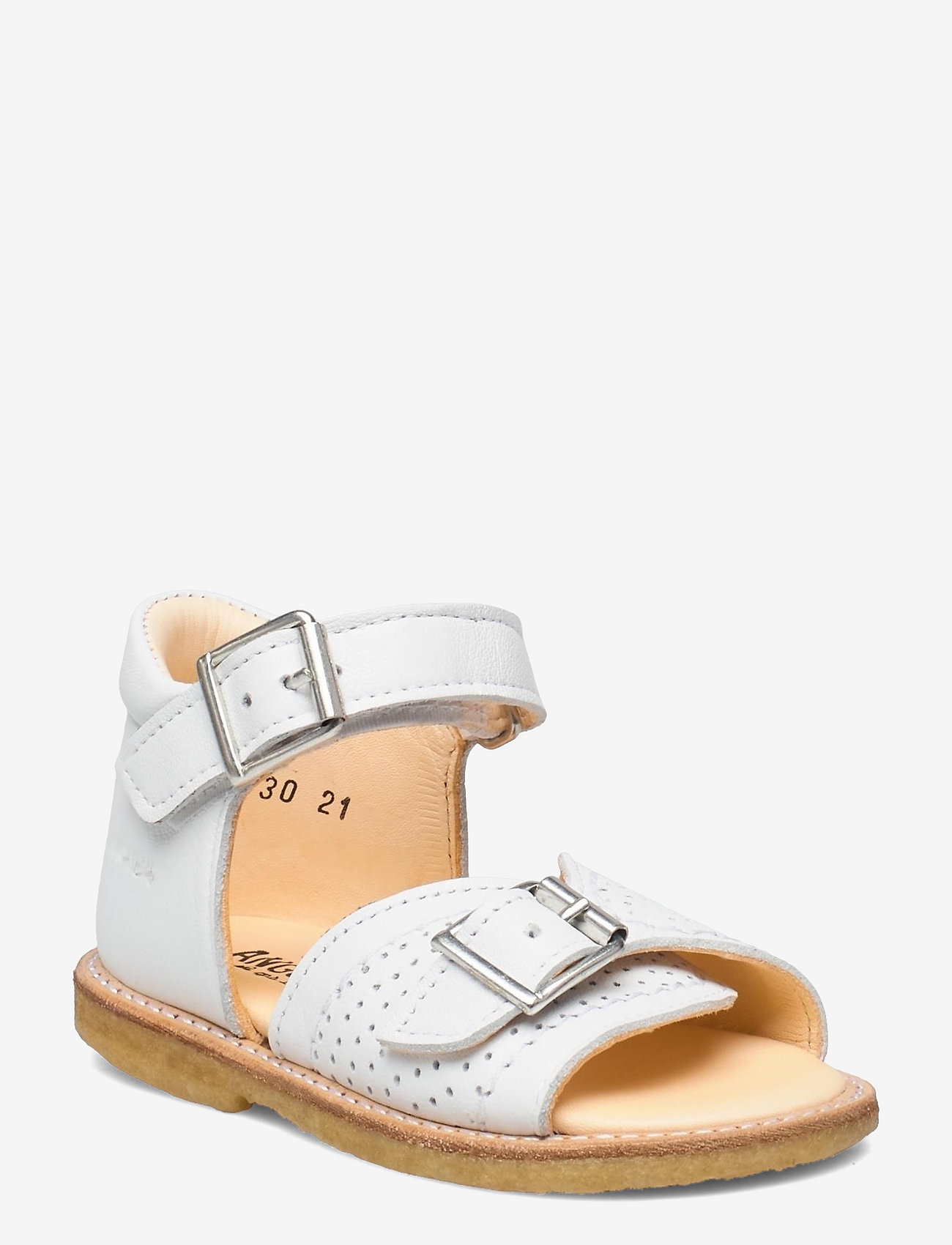 ANGULUS - Sandals - flat - open toe - clo - 1521 white - 0