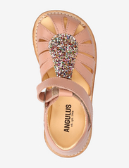ANGULUS - Sandals - flat - closed toe - - sommarfynd - 1470/2488 dark peach/multi gli - 3