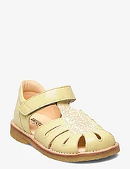 ANGULUS - Sandals - flat - closed toe - - sommerschnäppchen - 1320/2696 l.yellow/ l.yellow g - 0