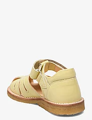 ANGULUS - Sandals - flat - closed toe - - sommerschnäppchen - 1320/2696 l.yellow/ l.yellow g - 2