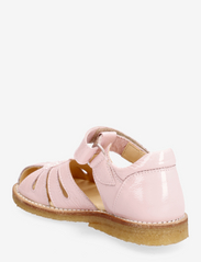 ANGULUS - Sandals - flat - closed toe - - kesälöytöjä - 1304/2698 peach/ rosa glitter - 2