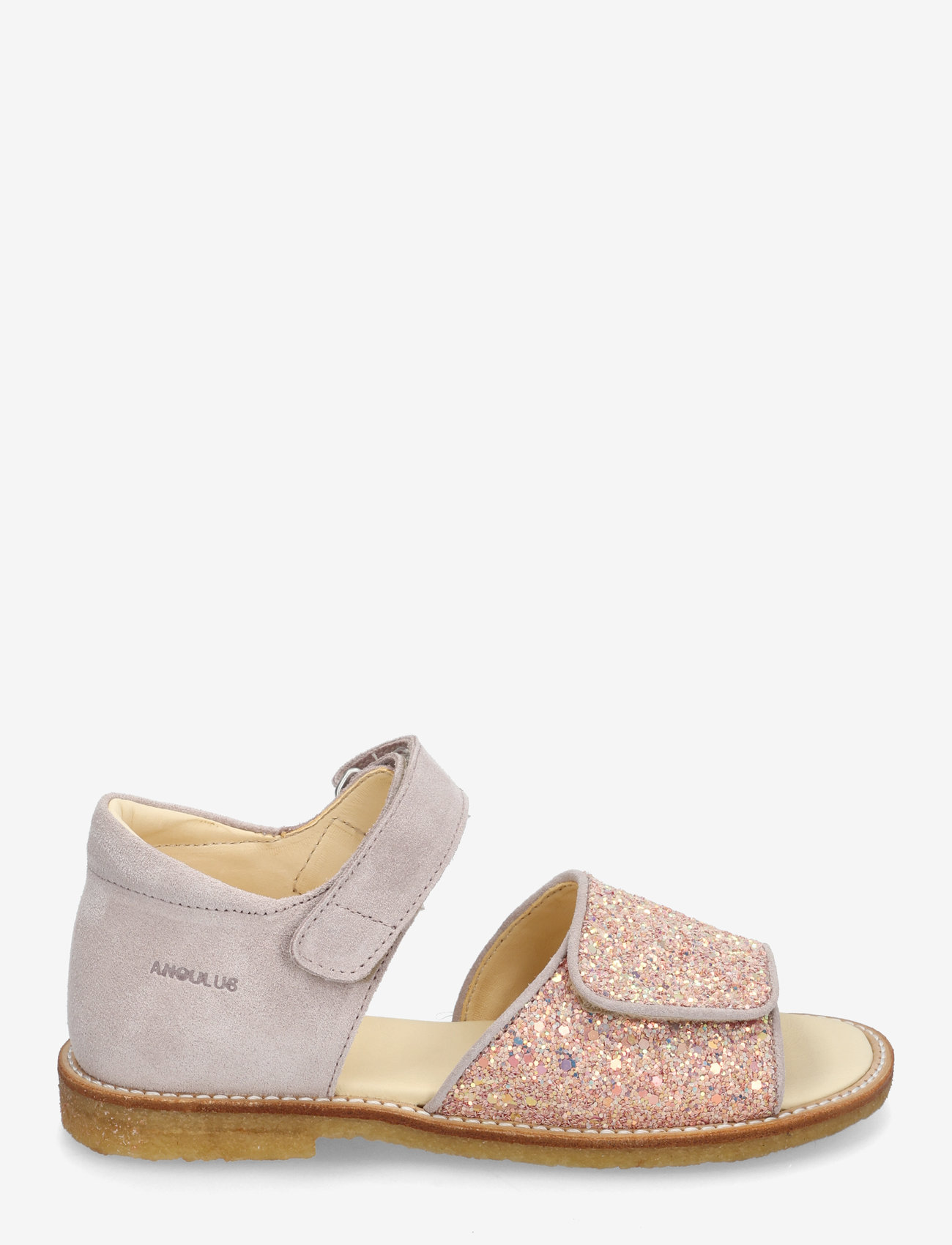 ANGULUS - Sandals - flat  - open toe - clo - fødselsdagsgaver - 2731/2750 pale rose/rose glitt - 1