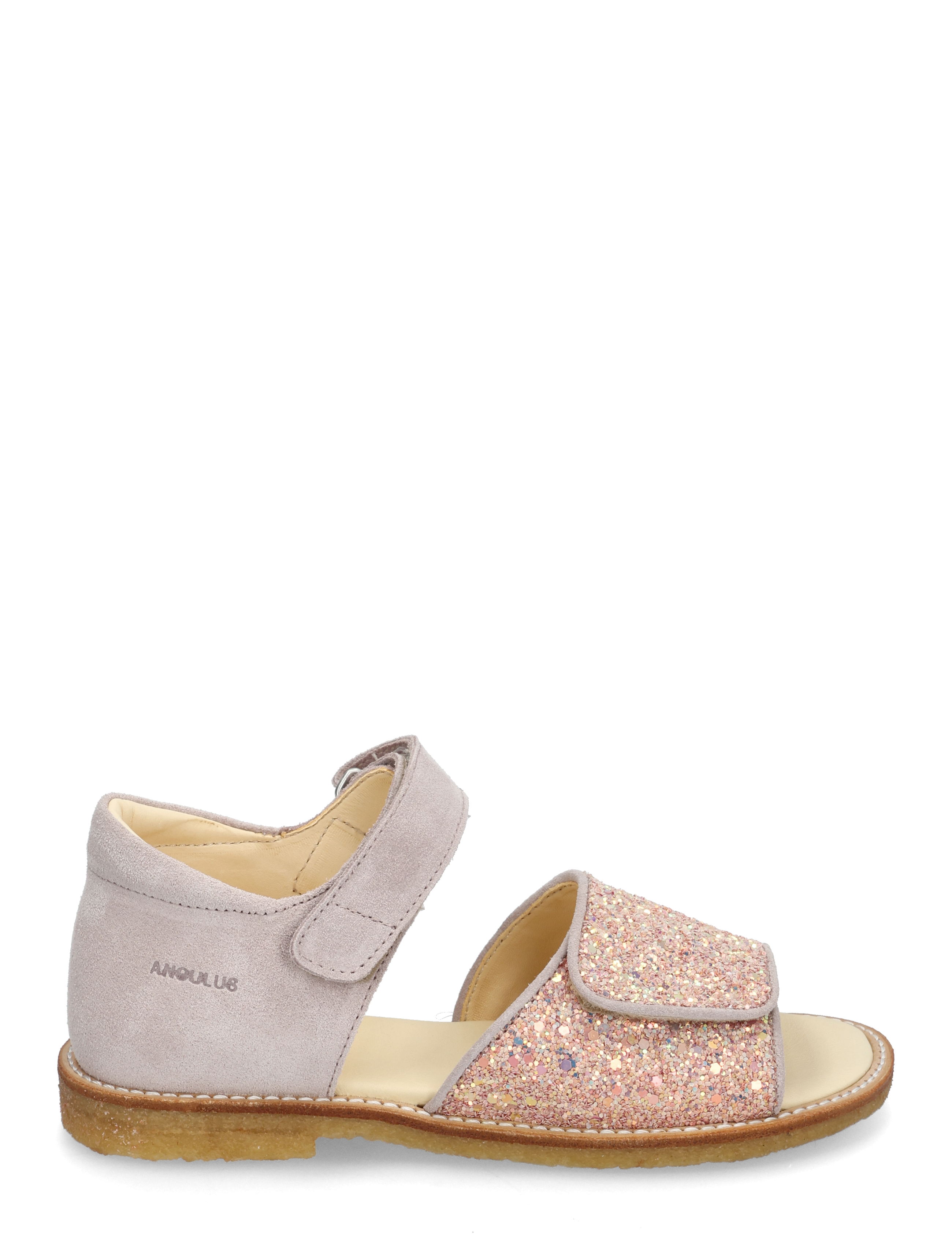 ANGULUS - Sandals - flat  - open toe - clo - sommarfynd - 2731/2750 pale rose/rose glitt - 1