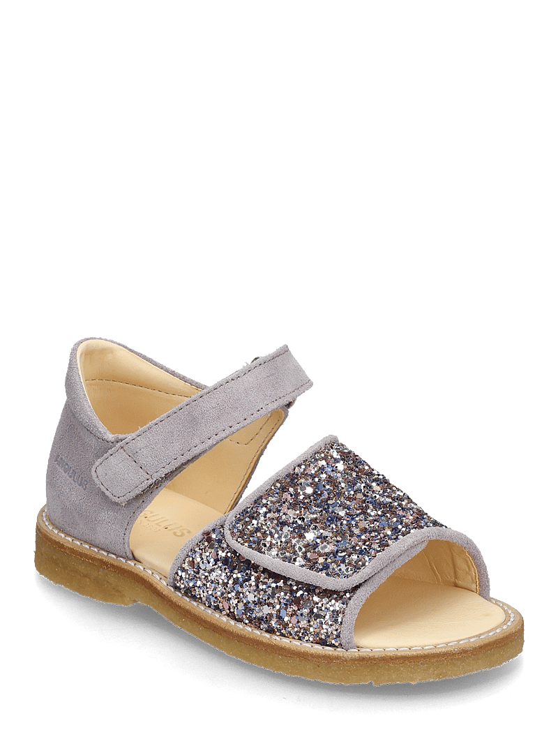 ANGULUS - Sandals - flat - open toe - clo - skor - 3296/3231 pastel multi glitter - 0