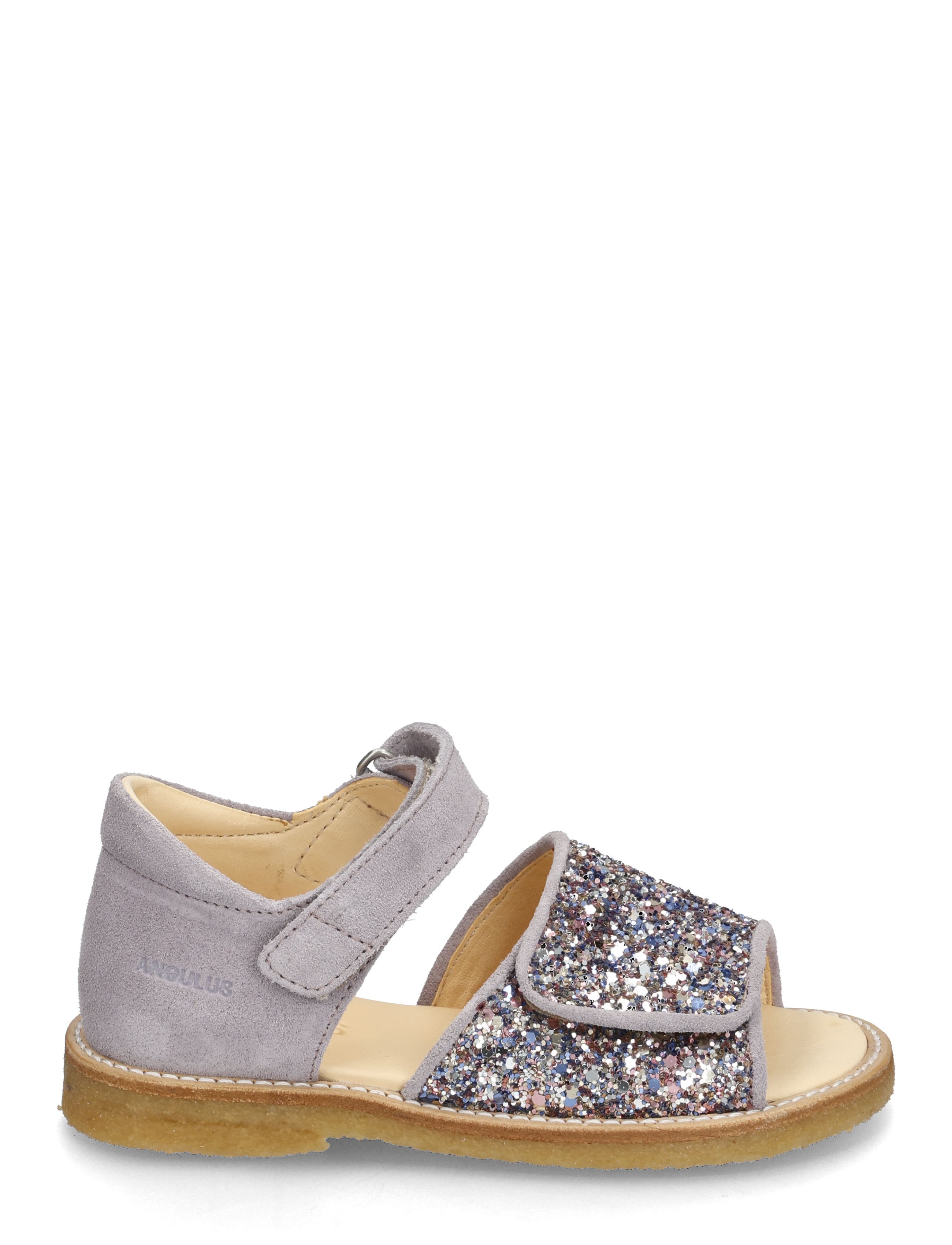 ANGULUS - Sandals - flat  - open toe - clo - skor - 3296/3231 pastel multi glitter - 1