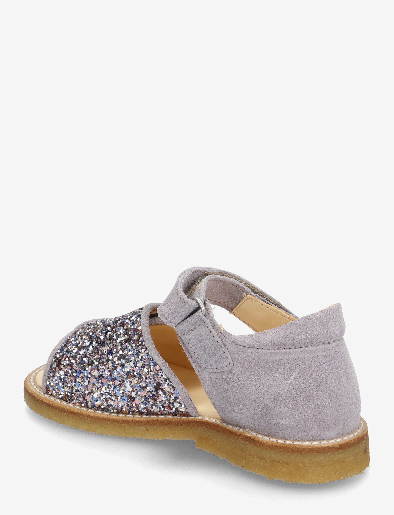 ANGULUS - Sandals - flat  - open toe - clo - børn - 3296/3231 pastel multi glitter - 2
