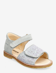 ANGULUS - Sandals - flat - open toe - clo - letnie okazje - 1140/2697 mint/mint glitter - 0