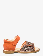 ANGULUS - Sandals - flat - open toe - clo - sommarfynd - 1141/2488 coral/multi glitter - 1
