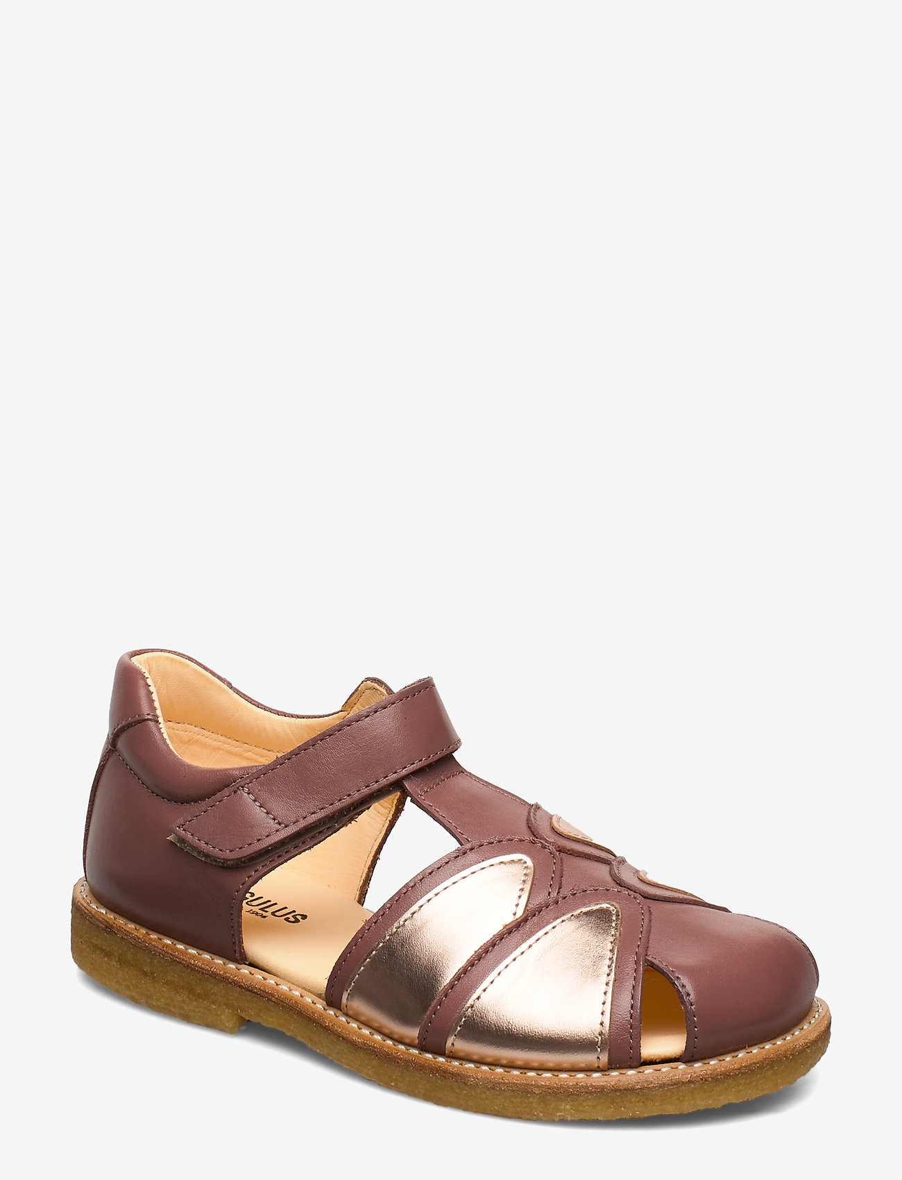 ANGULUS - Sandals - flat - closed toe -  - 1524/1311 plum/rose copper - 0