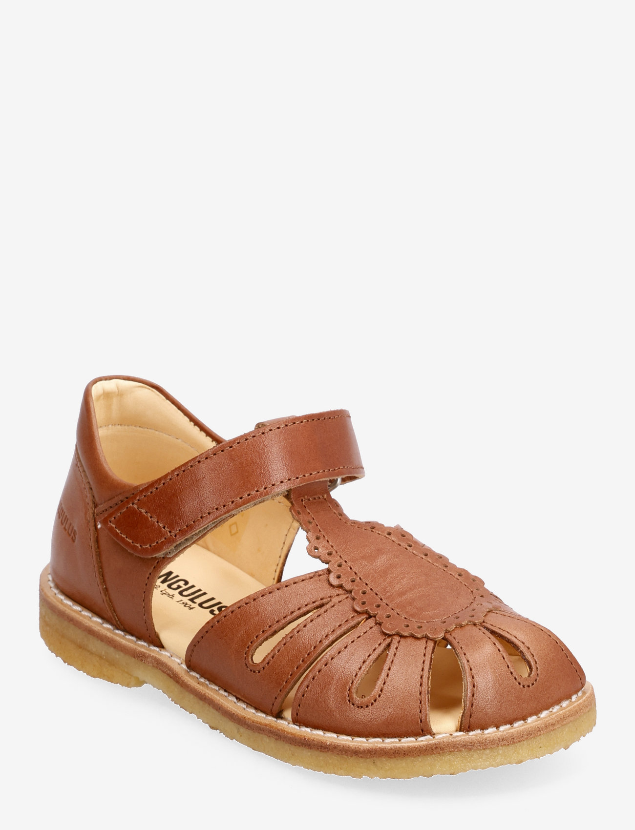 ANGULUS - Sandals - flat  - closed toe - shoes - 1789 tan - 1