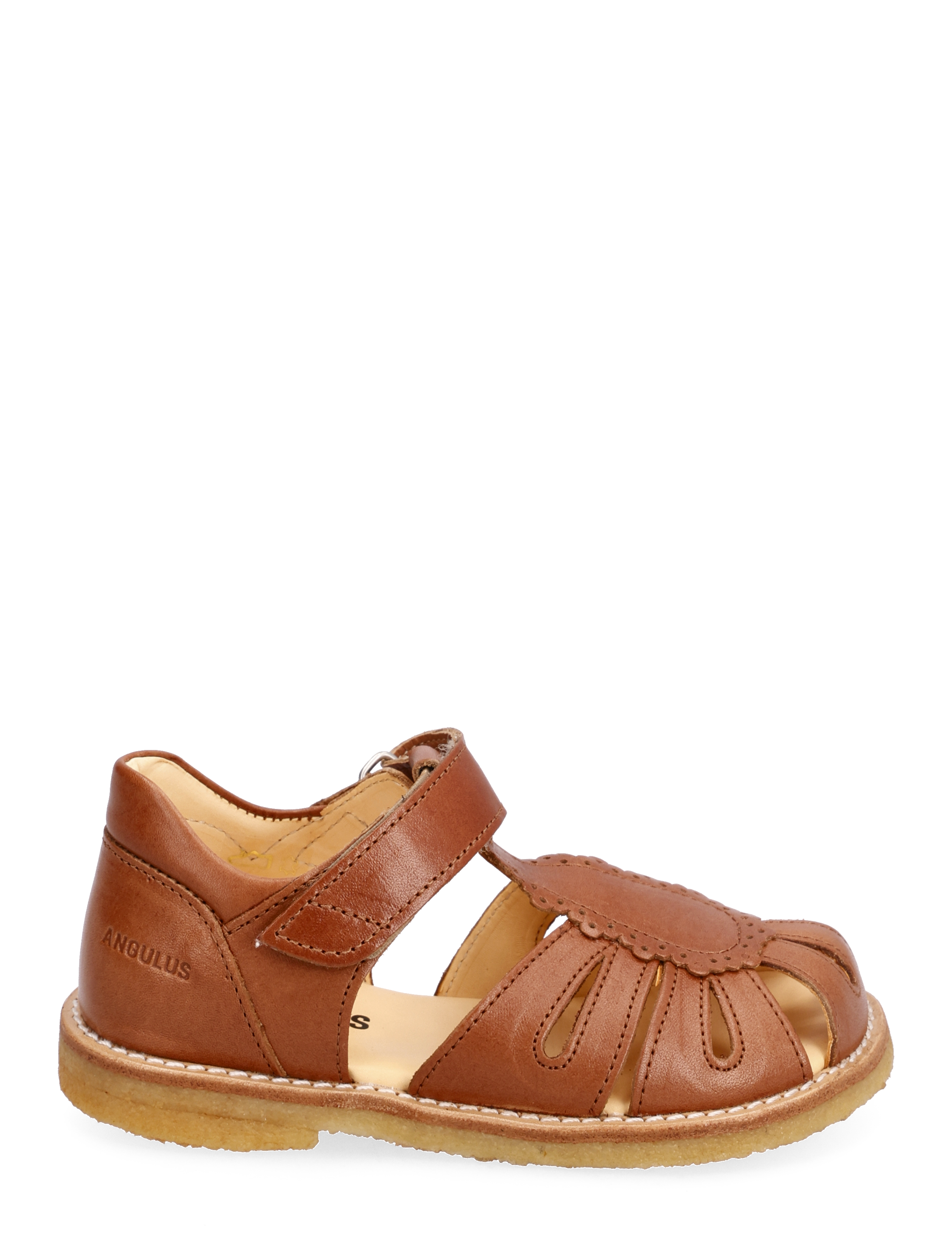 ANGULUS - Sandals - flat  - closed toe - sandaler - 1789 tan - 2