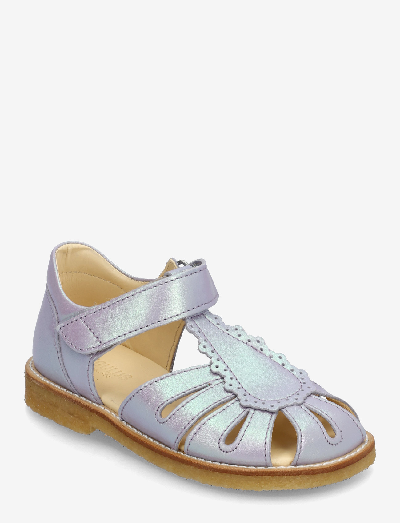 ANGULUS - Sandals - flat  - closed toe - skor - 3595 iridescent lilac shine - 0