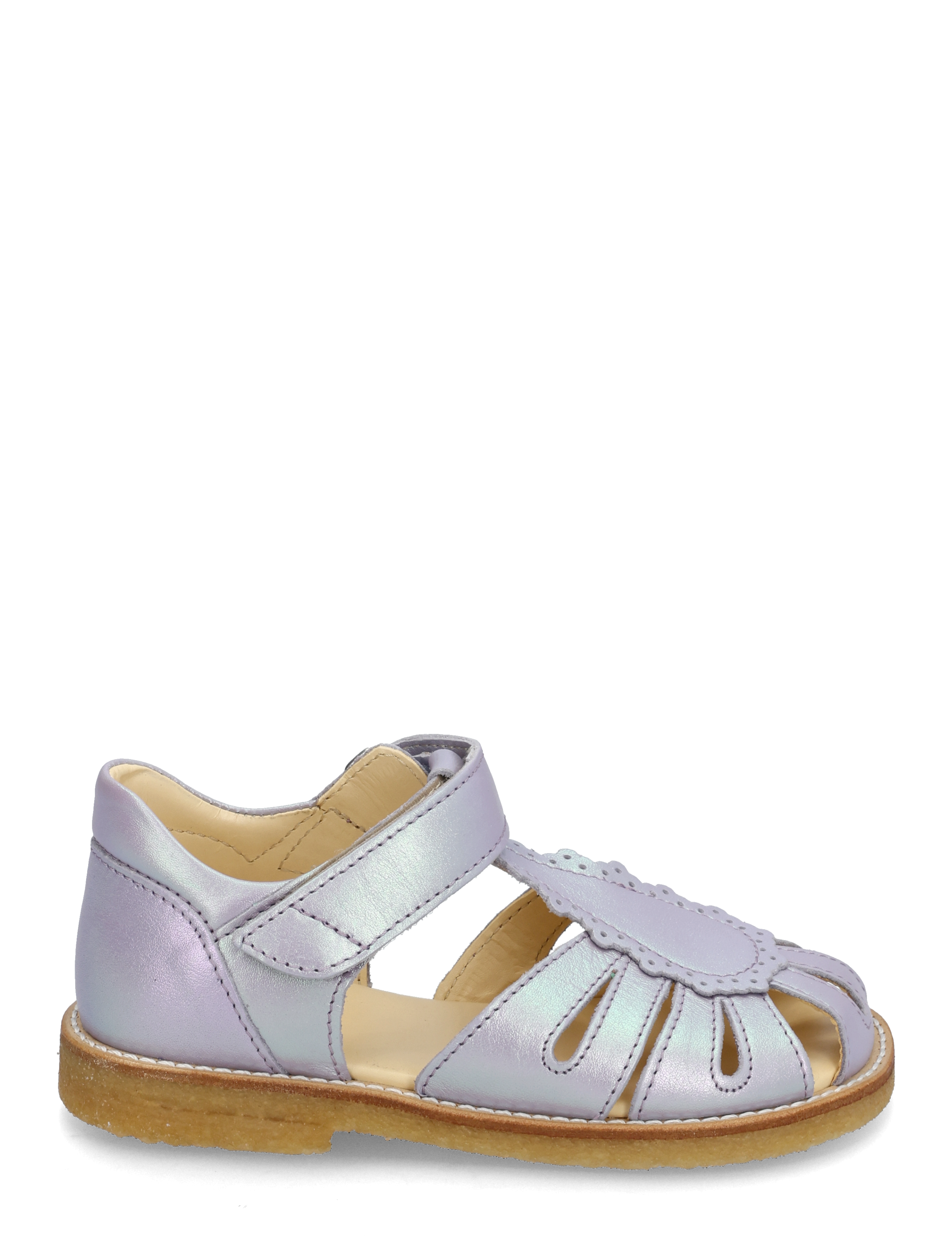 ANGULUS - Sandals - flat - closed toe - 3595 iridescent lilac shine - 1
