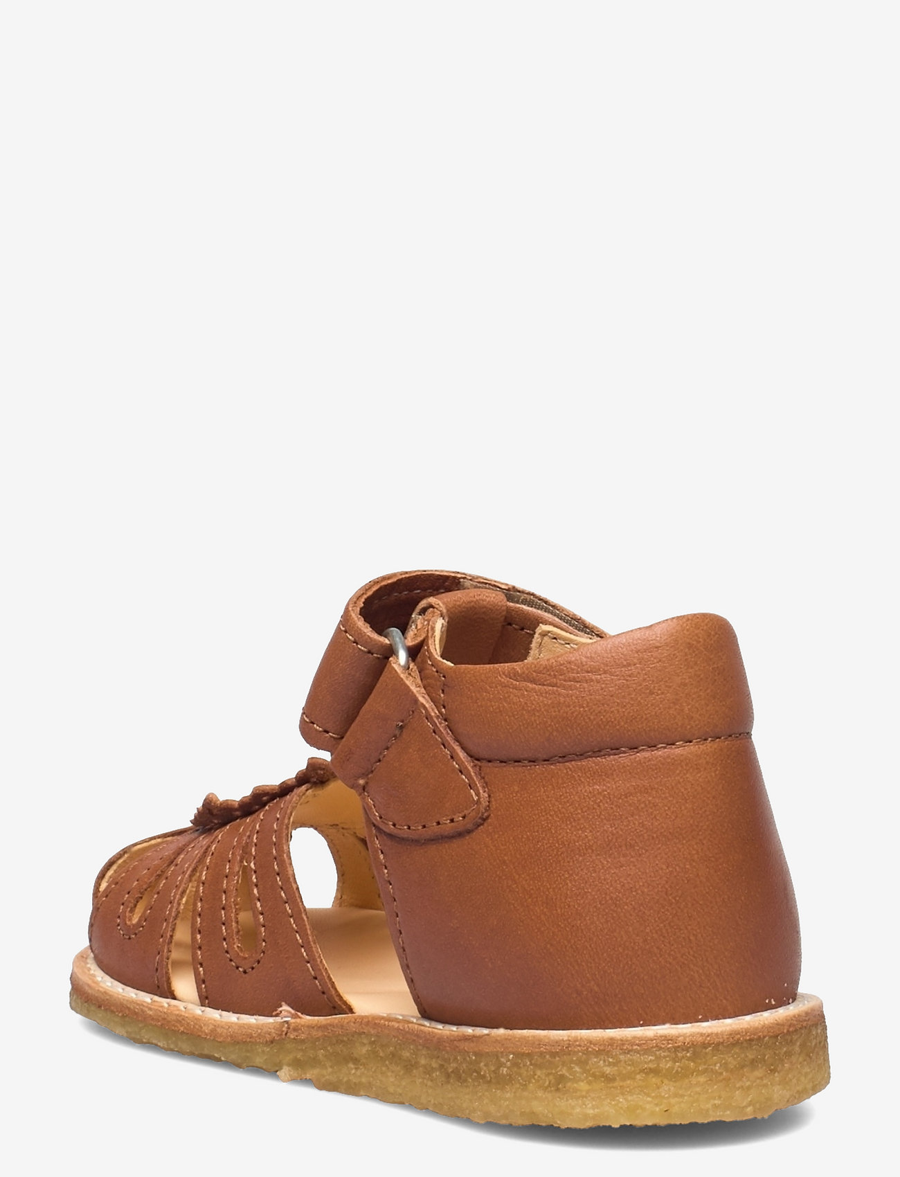 ANGULUS - Sandals - flat  - closed toe - fødselsdagsgaver - 1545 cognac - 2