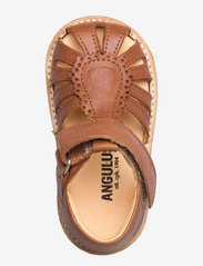 ANGULUS - Sandals - flat - closed toe - - sandales - 1545 cognac - 3