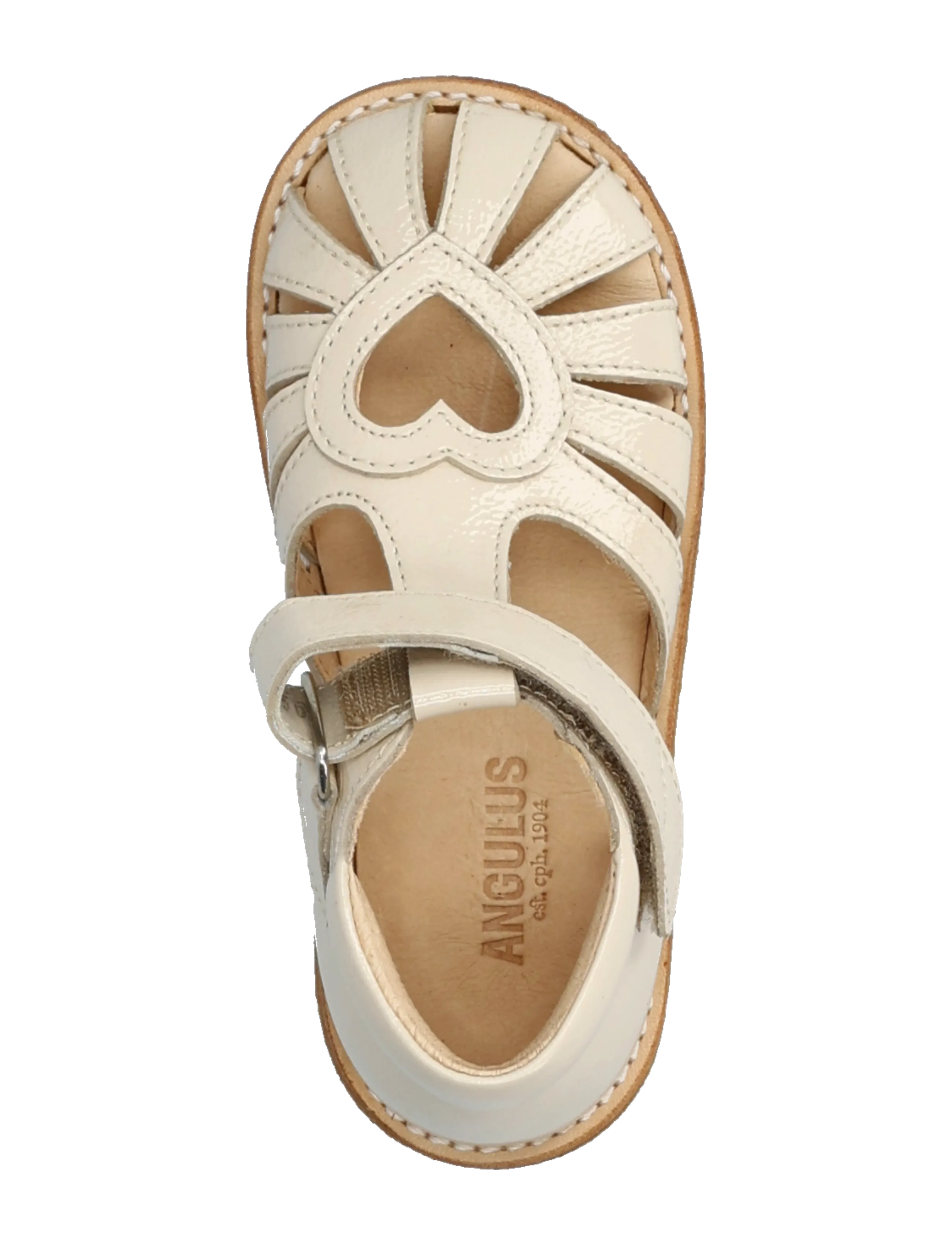 ANGULUS - Sandals - flat  - closed toe - kengät - 3285 buttermilk - 3