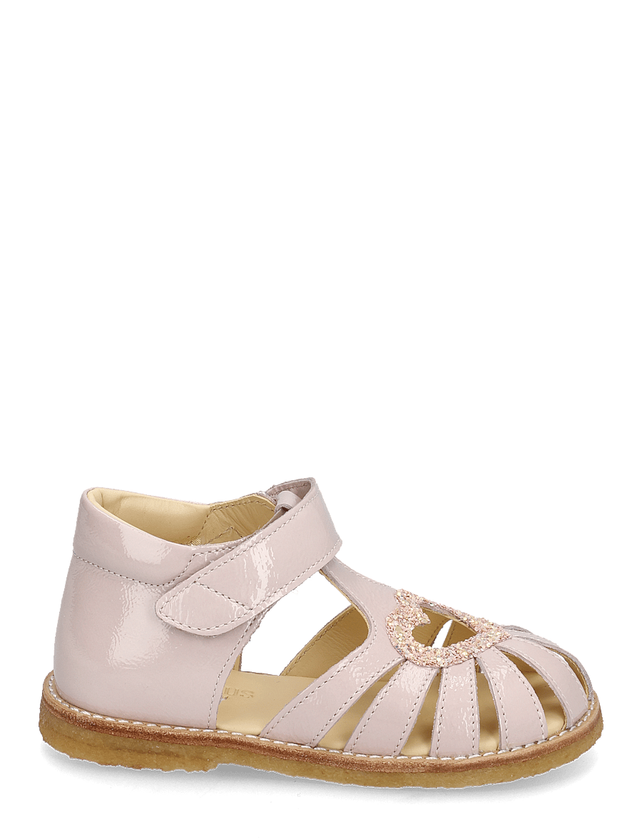 ANGULUS - Sandals - flat - closed toe - shoes - 2704/2750 pale rose/rose glitt - 1