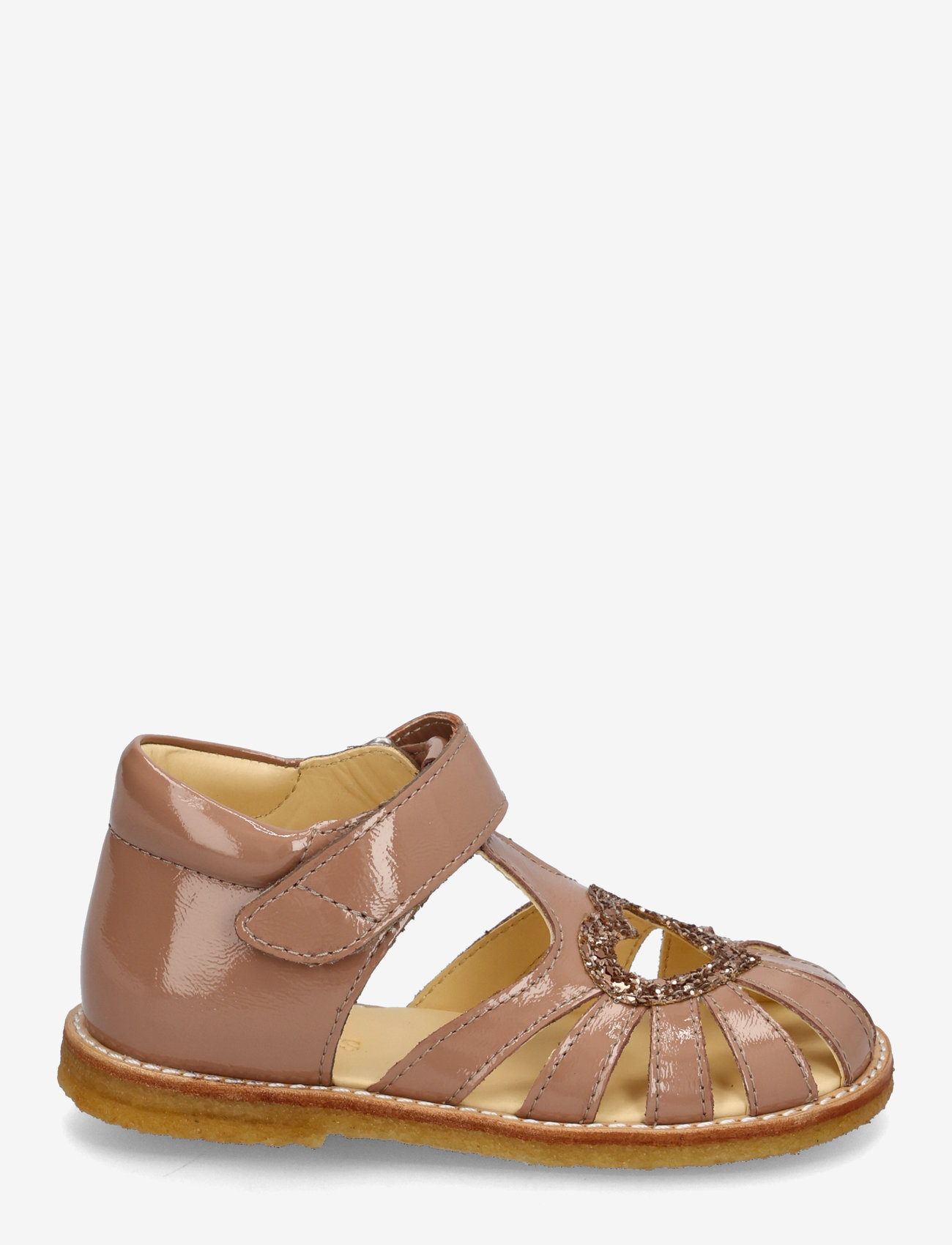 ANGULUS - Sandals - flat  - closed toe - børn - 3289/3297 clay/clay glitter - 1