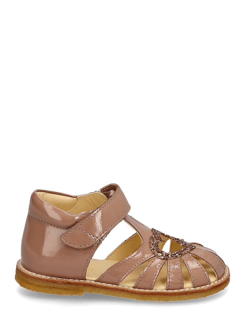 ANGULUS - Sandals - flat - closed toe - - skor - 3289/3297 clay/clay glitter - 1
