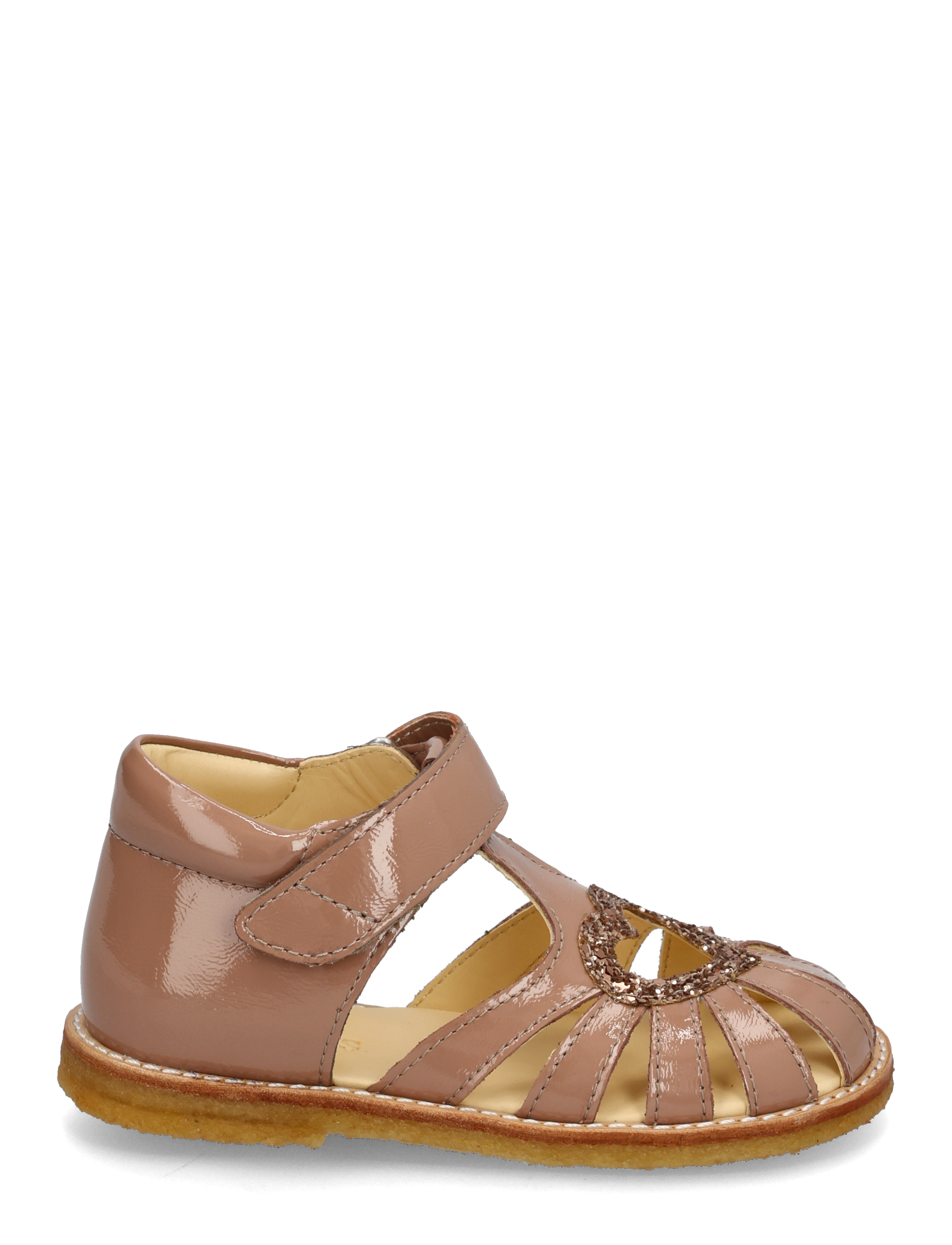 ANGULUS - Sandals - flat  - closed toe - sommerschnäppchen - 3289/3297 clay/clay glitter - 1