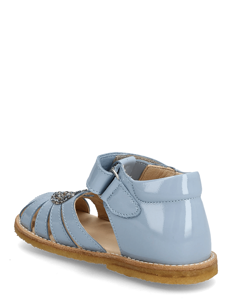 ANGULUS - Sandals - flat - closed toe - sko - 1331/3619 sky blue/spring mult - 2