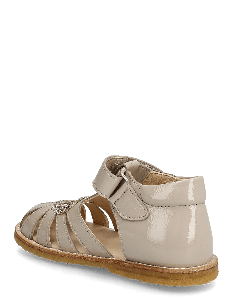 ANGULUS - Sandals - flat - closed toe - schuhe - 4056/3618 sand/champagne glitt - 2