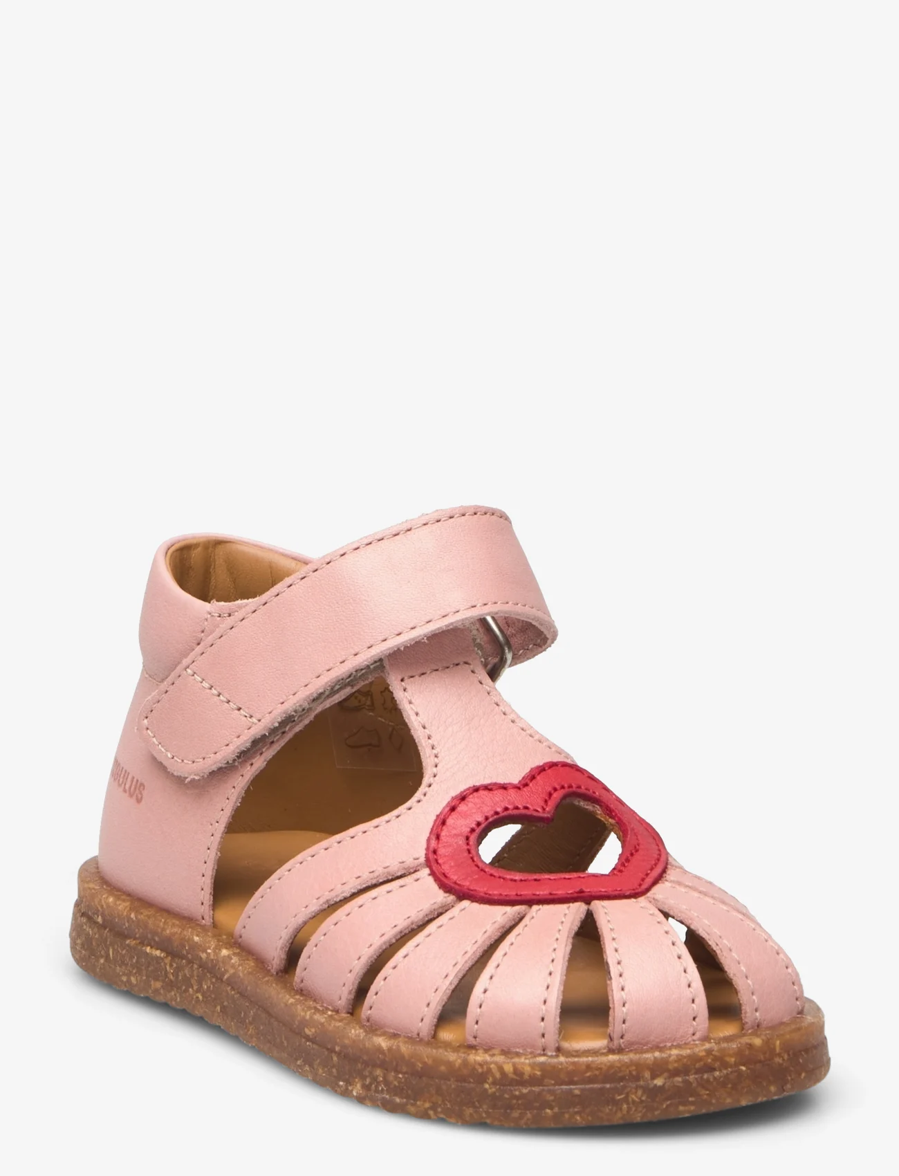 ANGULUS - Sandals - flat - closed toe - - sandals - 1730/1731 rose/red - 0