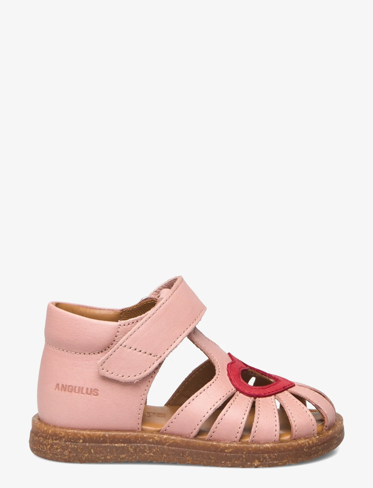 ANGULUS - Sandals - flat - closed toe - - sandals - 1730/1731 rose/red - 1