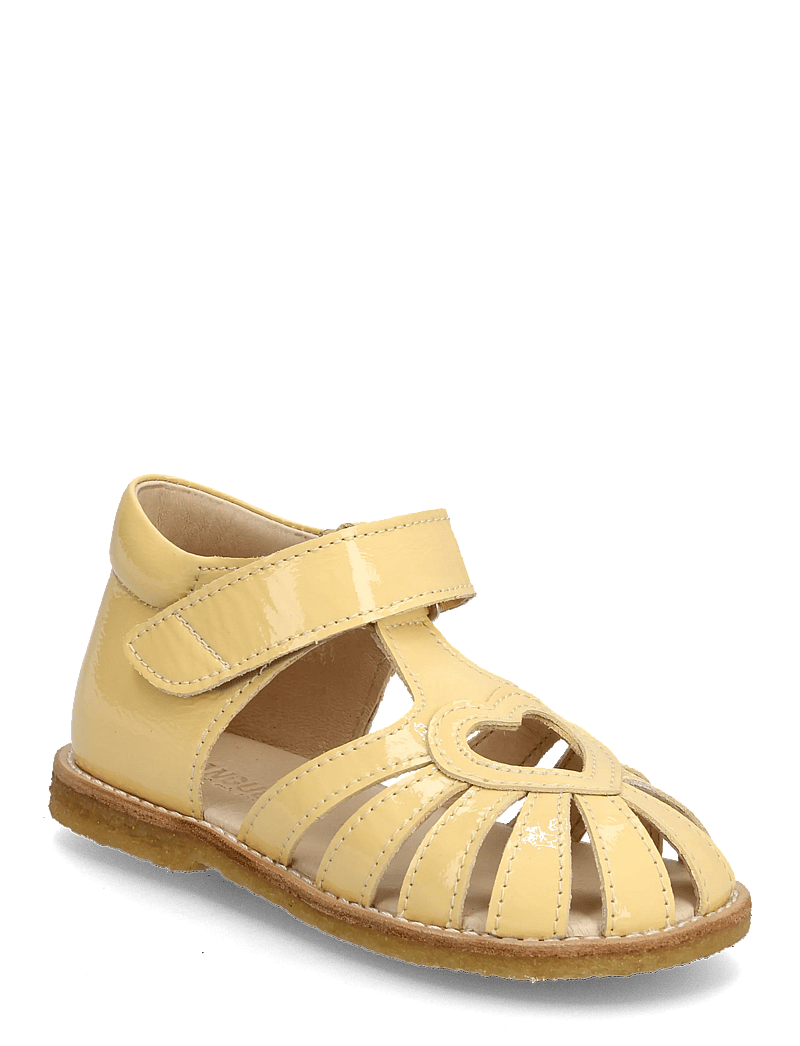 ANGULUS - Sandals - flat - closed toe - sko - 2706 mellow yellow - 0