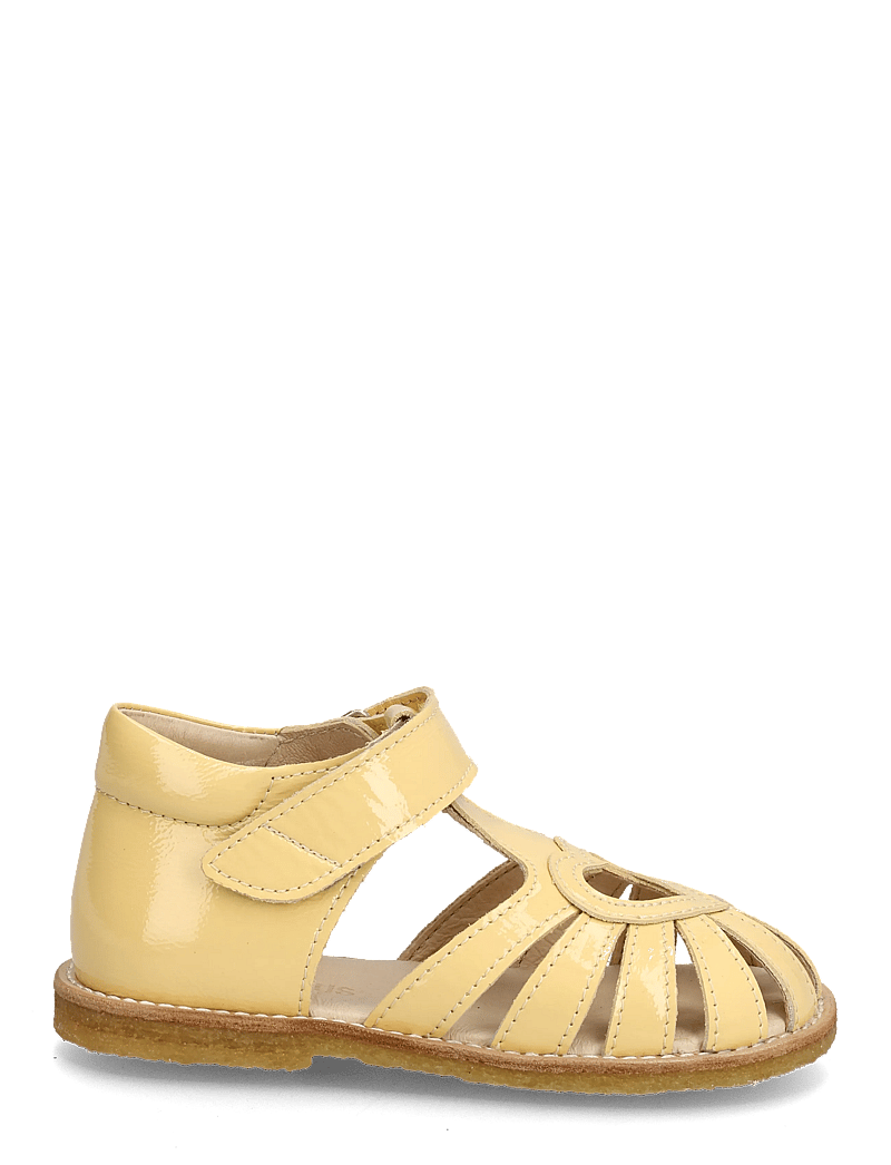 ANGULUS - Sandals - flat - closed toe - sko - 2706 mellow yellow - 1