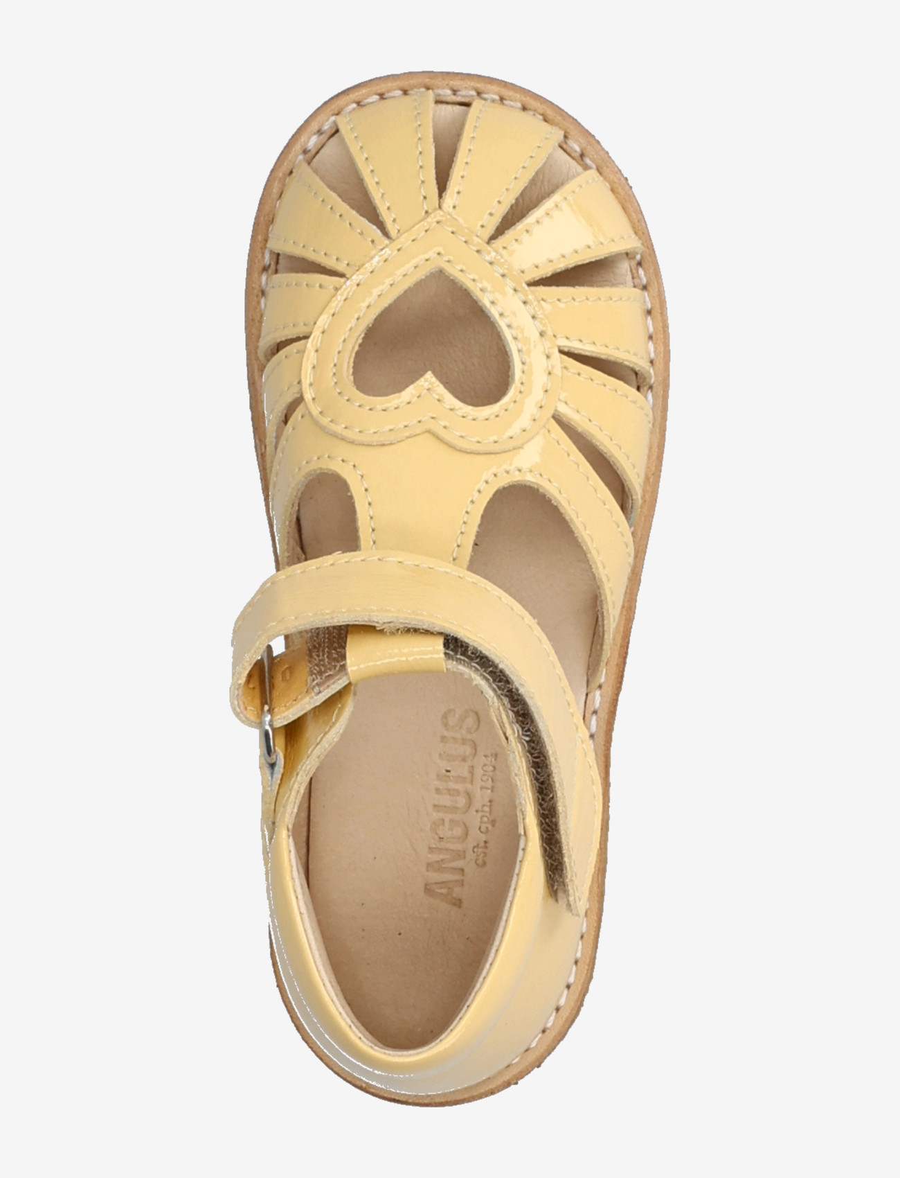 ANGULUS - Sandals - flat  - closed toe - sko - 2706 mellow yellow - 3