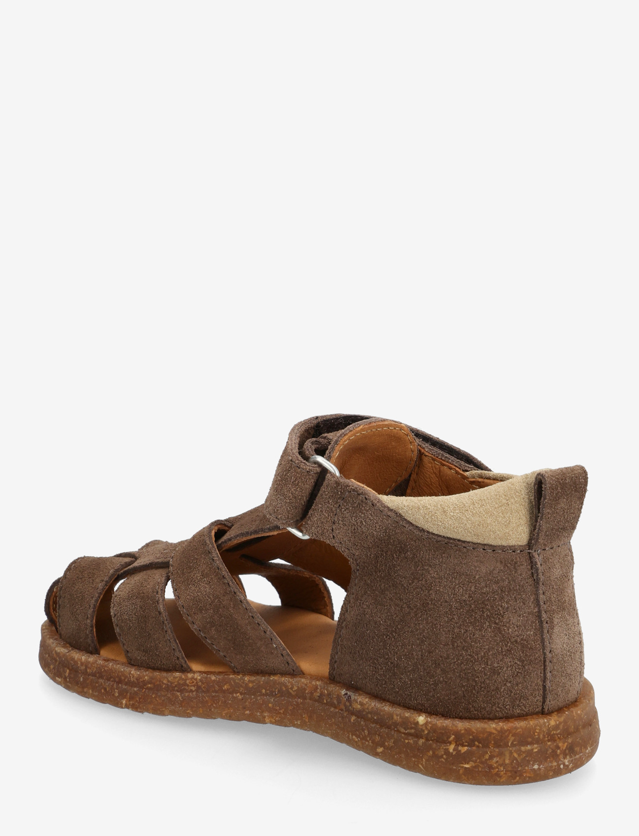 ANGULUS - Sandals - flat  - closed toe - sko - 1780/2217 dark taupe/sand - 2