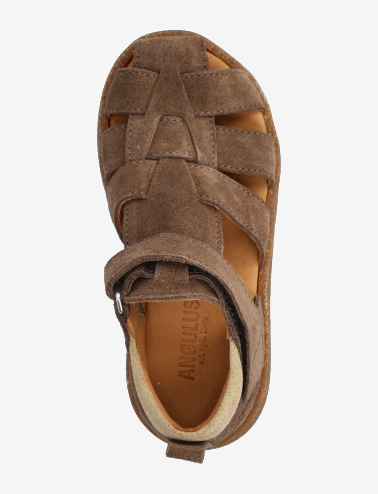 ANGULUS - Sandals - flat  - closed toe - sko - 1780/2217 dark taupe/sand - 3