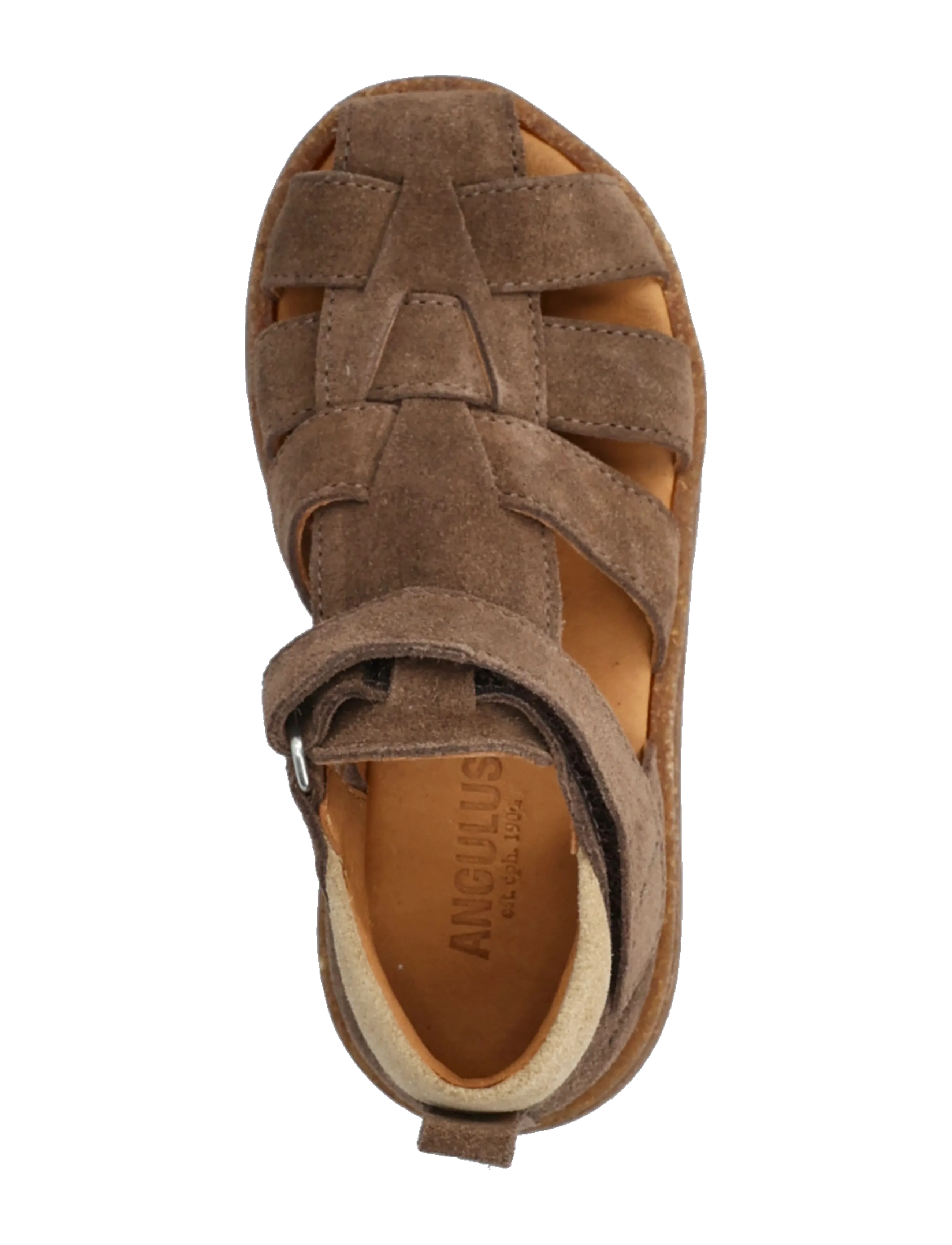 ANGULUS - Sandals - flat - closed toe - schuhe - 1780/2217 dark taupe/sand - 3