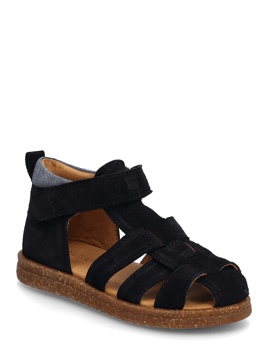 ANGULUS - Sandals - flat - closed toe - sandals - 1778/2734 navy/blue fog - 0