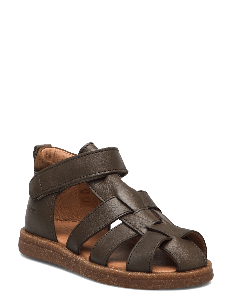 ANGULUS - Sandals - flat - closed toe - skor - 3207/2209 forrest/mustard - 0