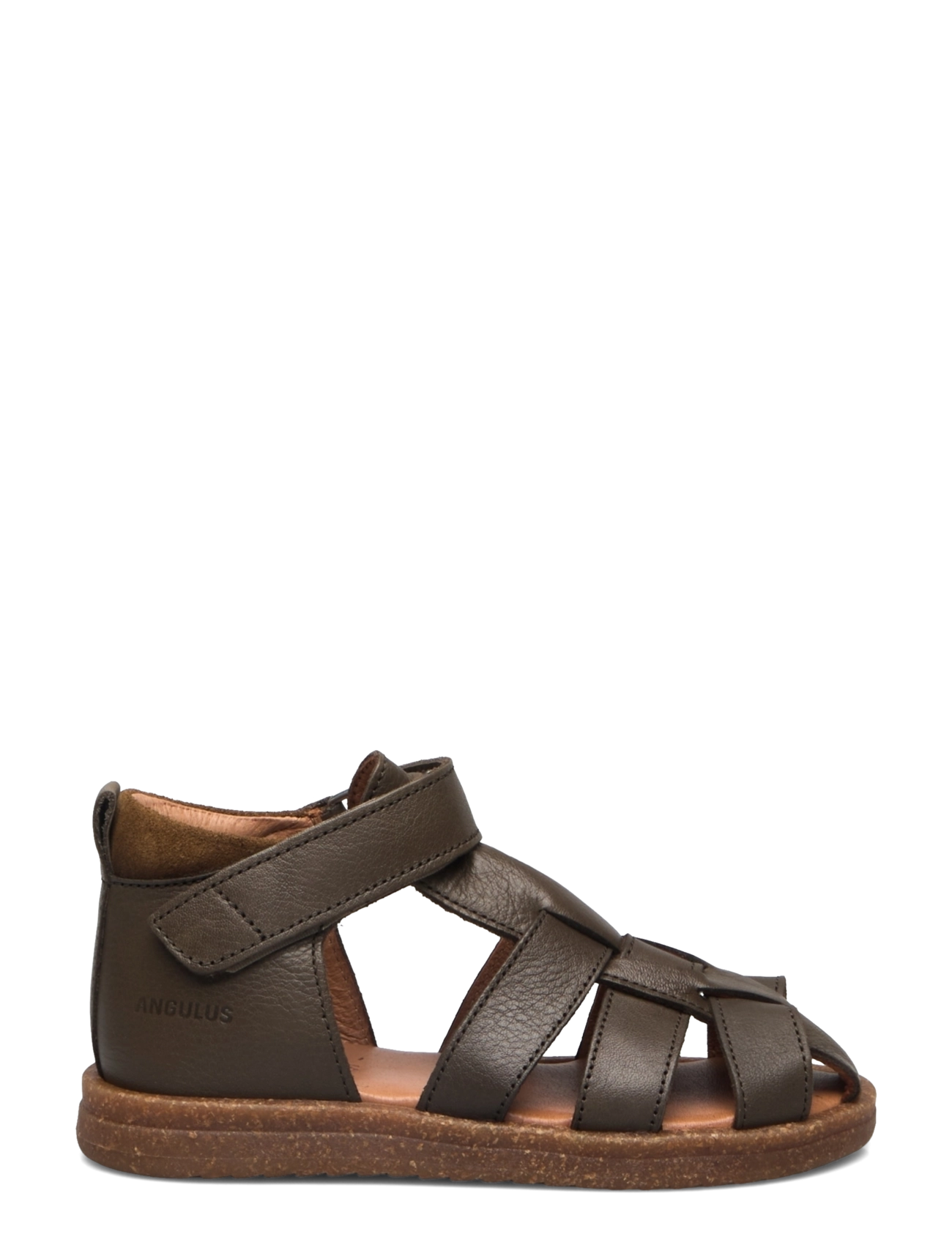 ANGULUS - Sandals - flat  - closed toe - skor - 3207/2209 forrest/mustard - 1