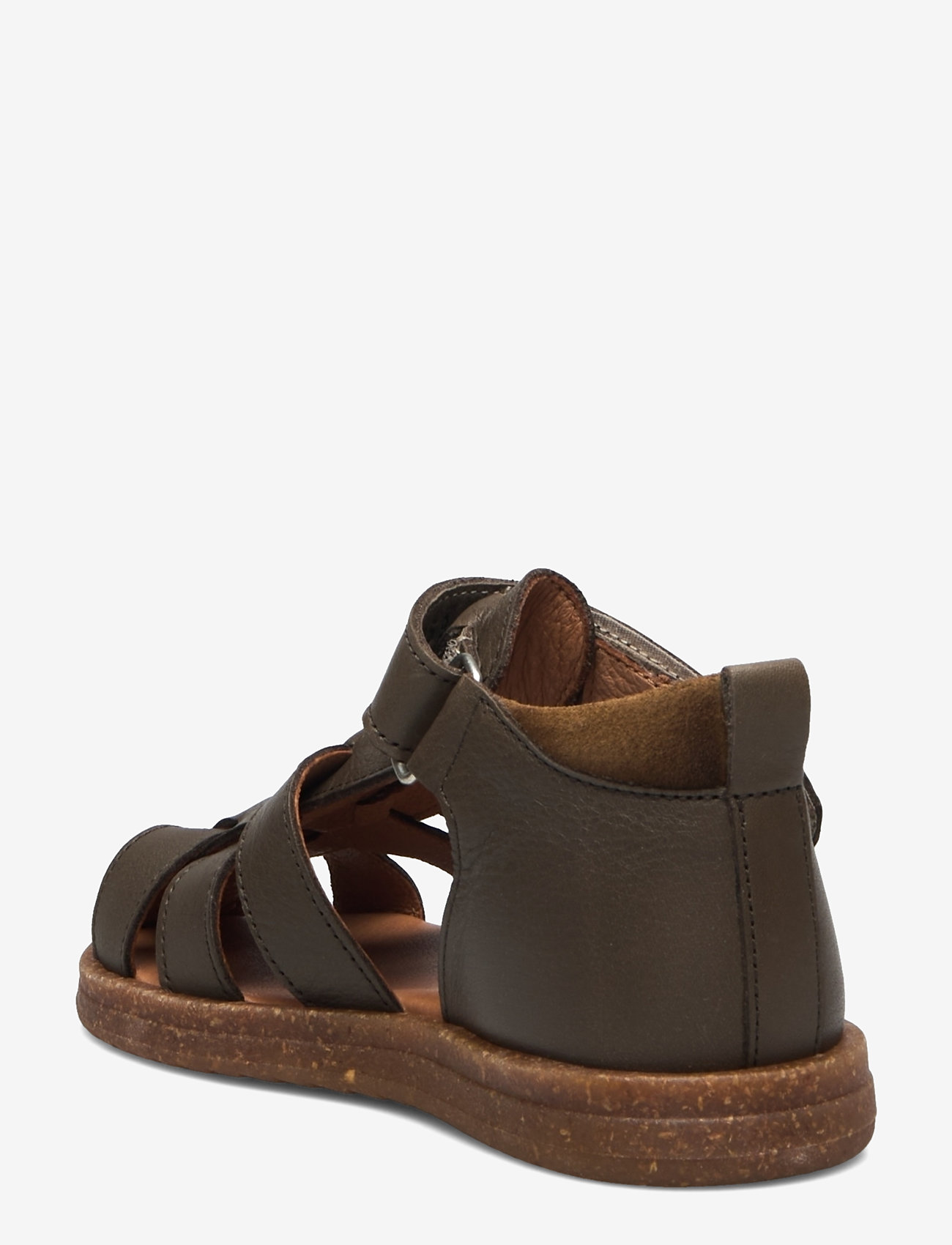 ANGULUS - Sandals - flat  - closed toe - skor - 3207/2209 forrest/mustard - 2