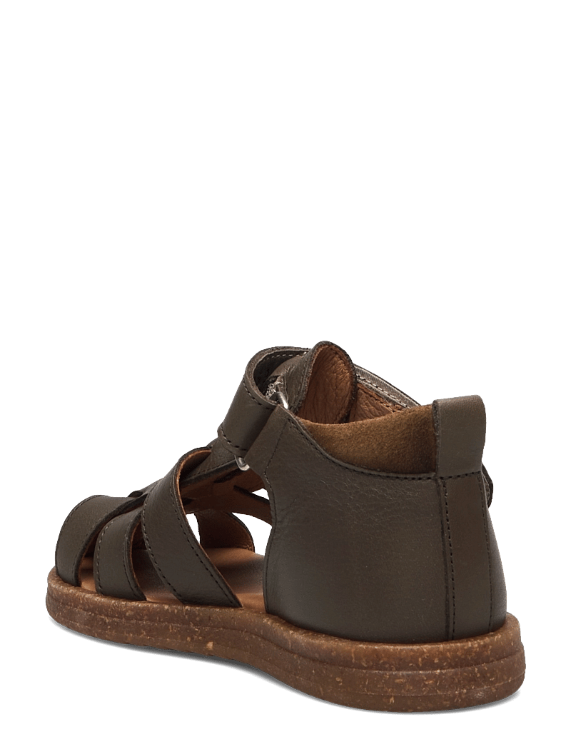 ANGULUS - Sandals - flat - closed toe - skor - 3207/2209 forrest/mustard - 2