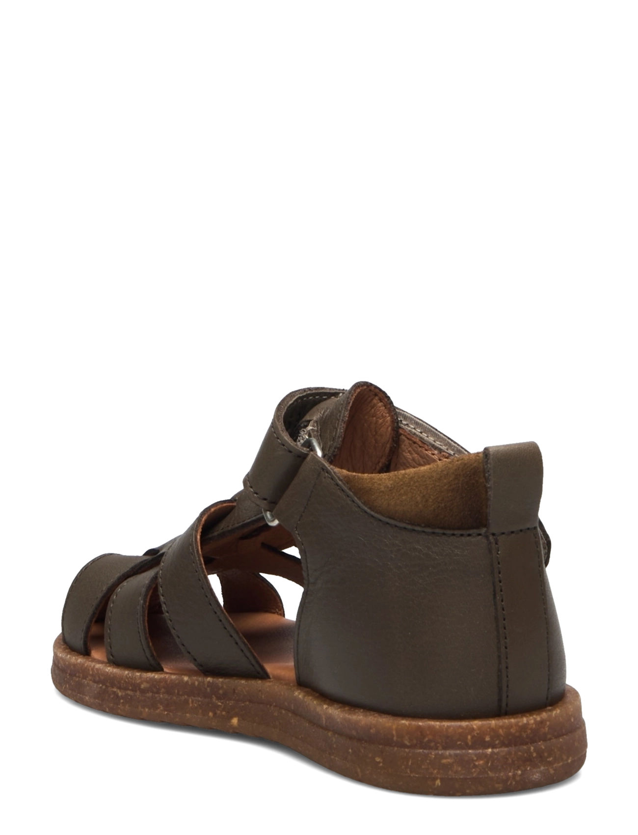 ANGULUS - Sandals - flat  - closed toe - skor - 3207/2209 forrest/mustard - 2