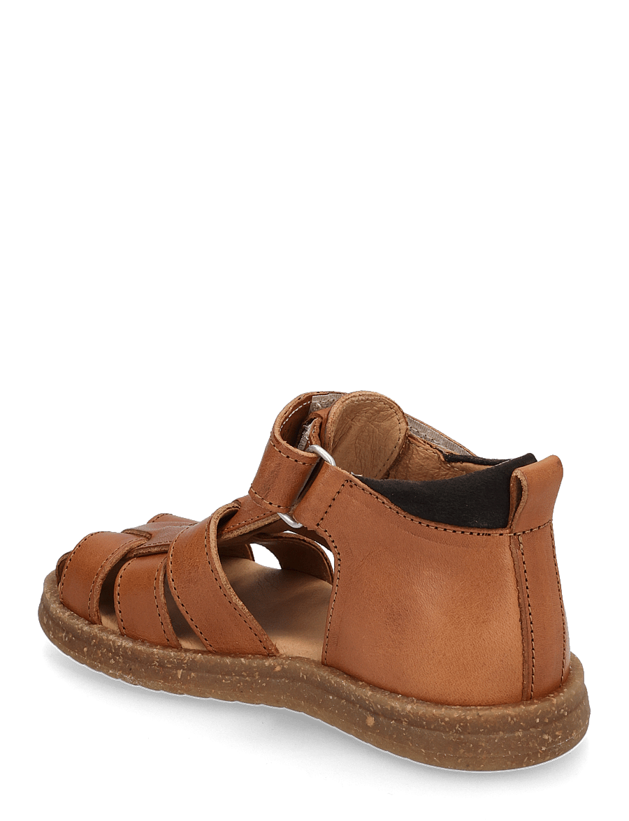 ANGULUS - Sandals - flat - closed toe - kingad - 1545/1779 cognac/dark brown - 3