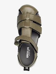 ANGULUS - Sandals - flat - closed toe -  - sommerschnäppchen - 1588 dark green - 3